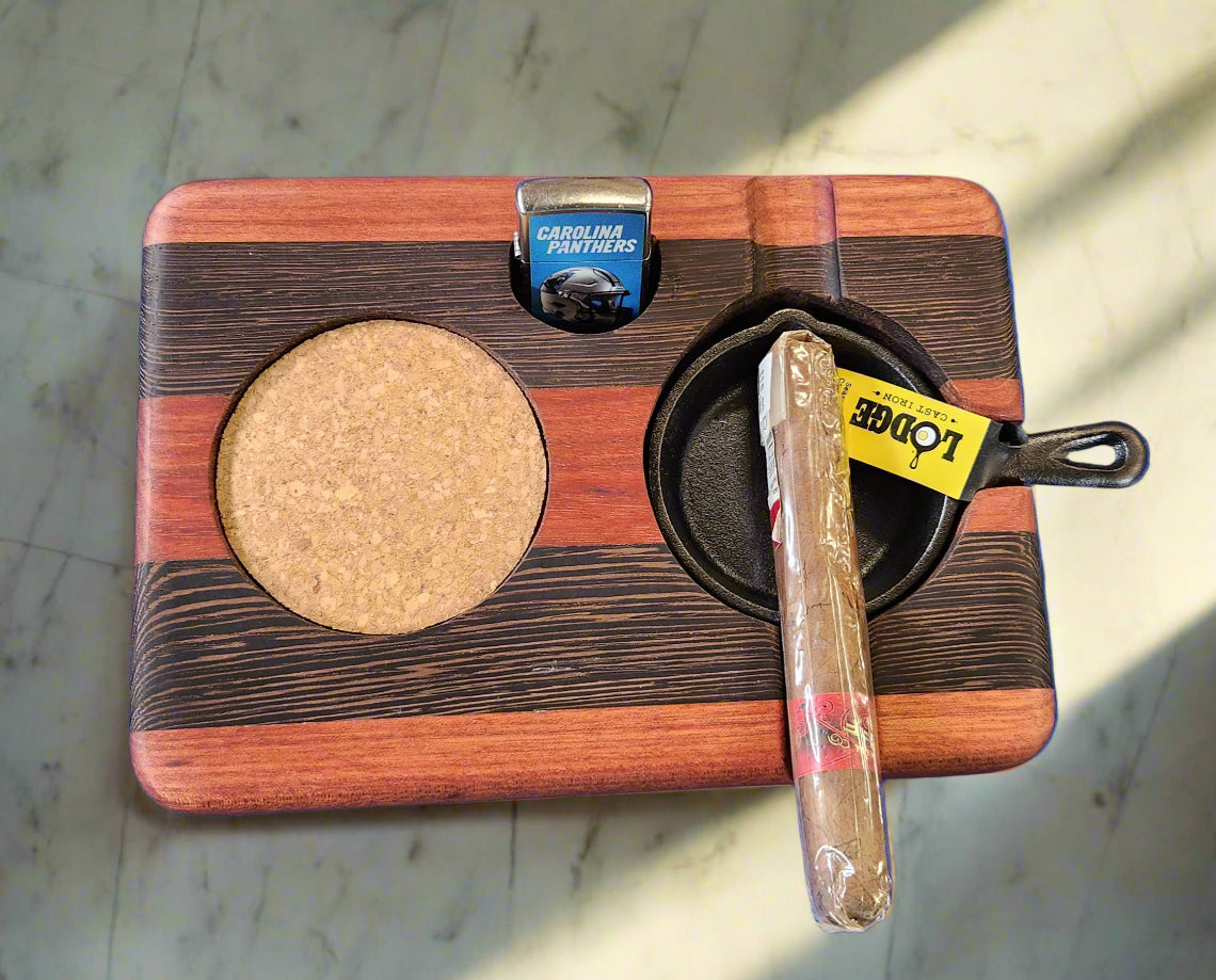 Cigar & Drink Caddy