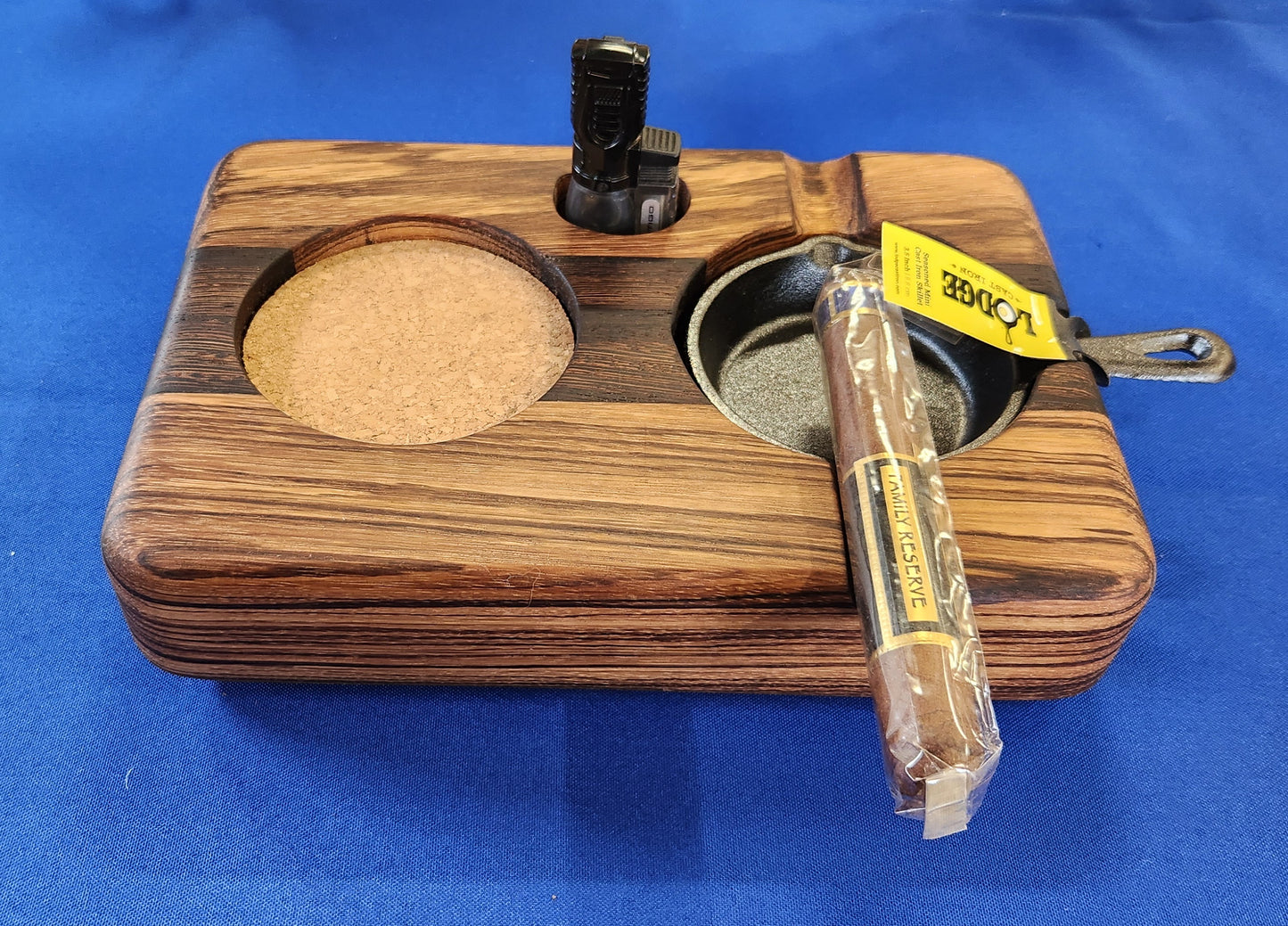 Cigar & Drink Caddy