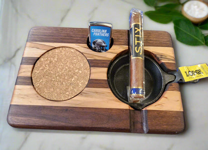 Cigar & Drink Caddy