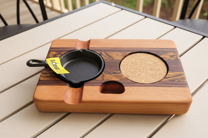 Cigar & Drink Caddy