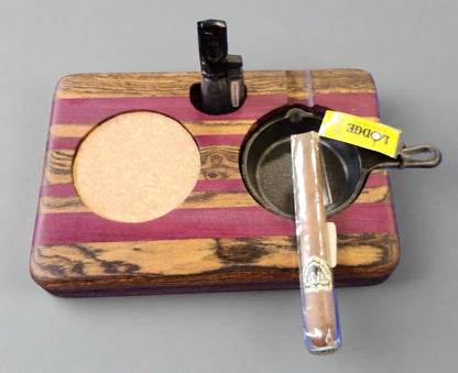 Cigar & Drink Caddy